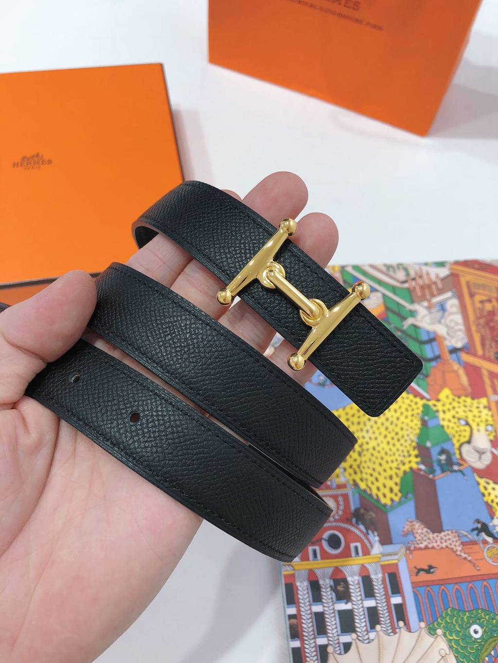 H**mes belts 24mm